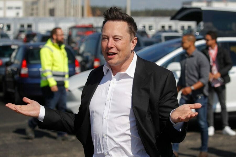 Elon Musk falls to second richest person in the world