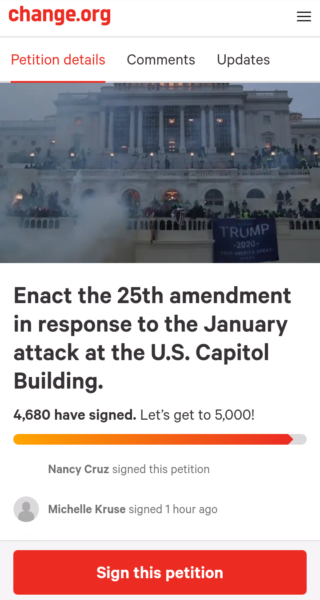 Capitol invasion: Over 4500 sign petitions to impeach Donald Trump