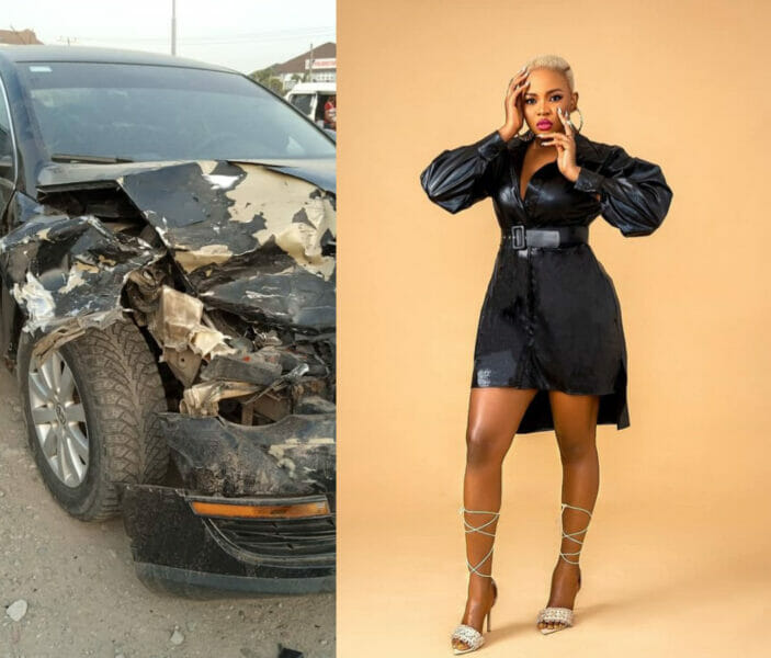 BBNaija's Cindy Okafor survives car accident on her birthday