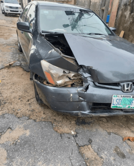 OAP Lolo survives ghastly accident