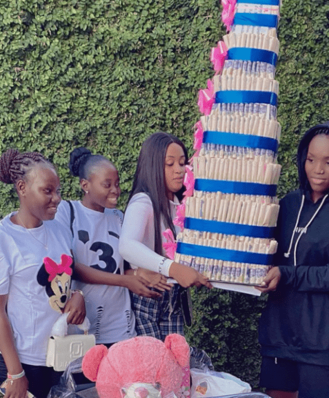 Actress, Bukunmi gets huge money cake from fans