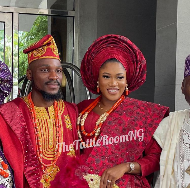 Tobi Bakare wedding photo