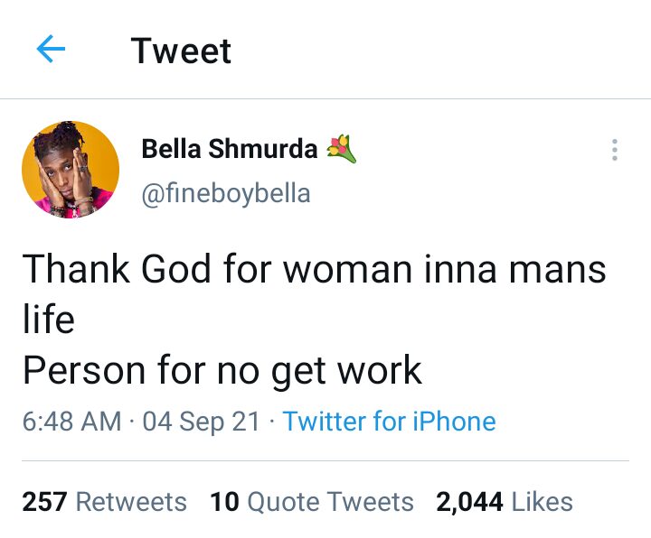 Men would be jobless