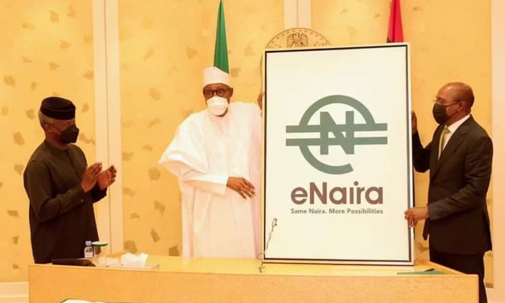 Buhari unveils eNaira