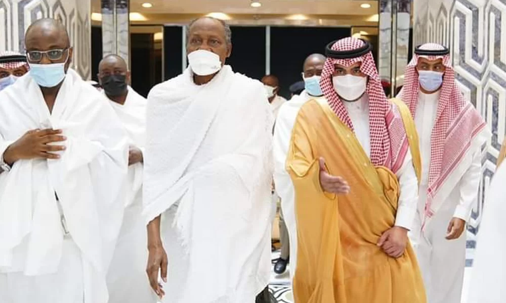 President Buhari in Saudi Arabia