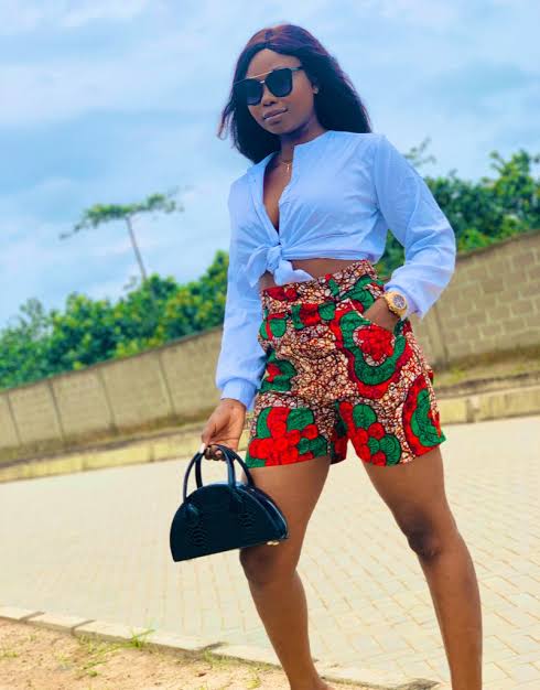 Ankara shorts cheap and tops