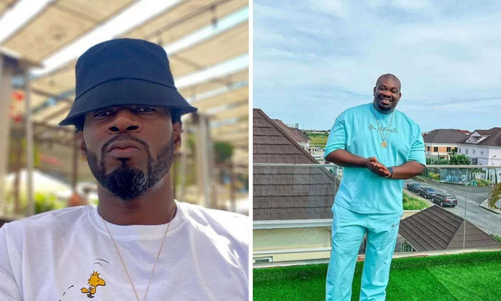 Tee Billz and Don Jazzy