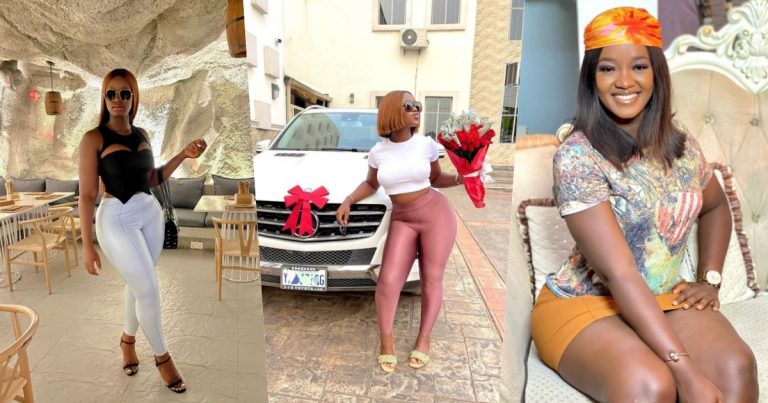 Actress, Luchy Donalds gifted Mercedes-Benz car