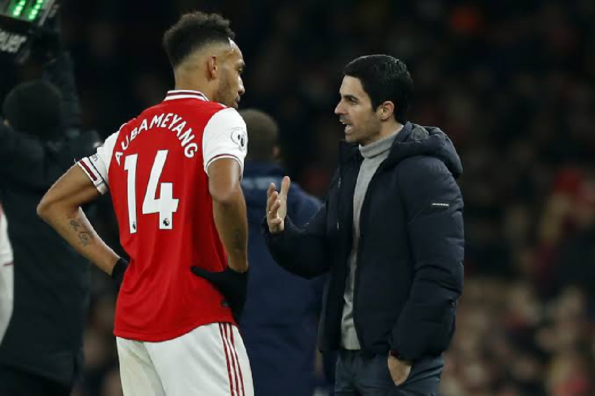 Arteta and Aubameyang