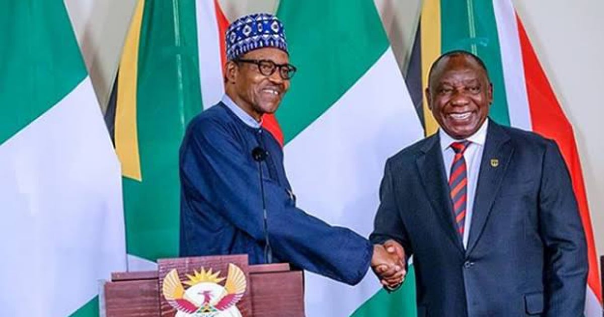 Buhari meets Ramaphosa, calls for cooperation