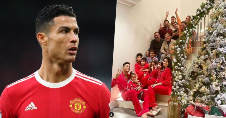 Cristiano Ronaldo celebrates Christmas with family