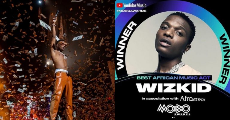 Wizkid wins Best African Act at MOBO Awards 2021