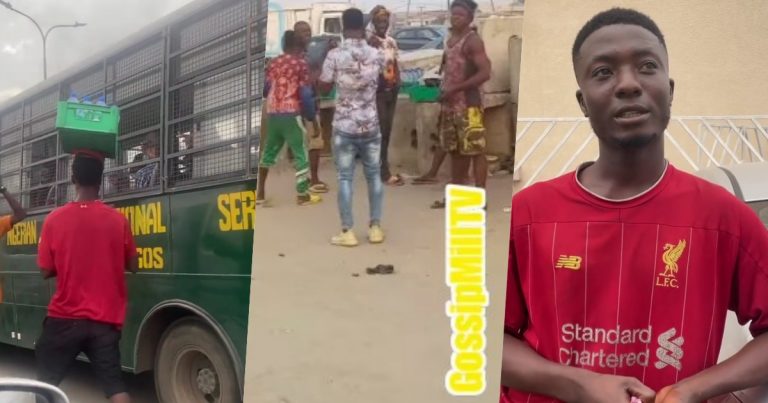 Lagos hawker gifts his former colleagues Money