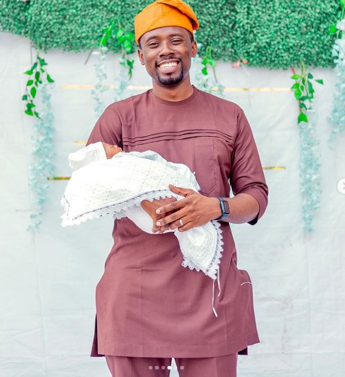 Joshua Mike-Bamiloye welcomes first child