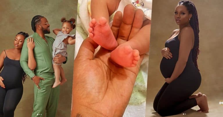 BBNaija star, Bam Bam welcomes second child with Teddy A