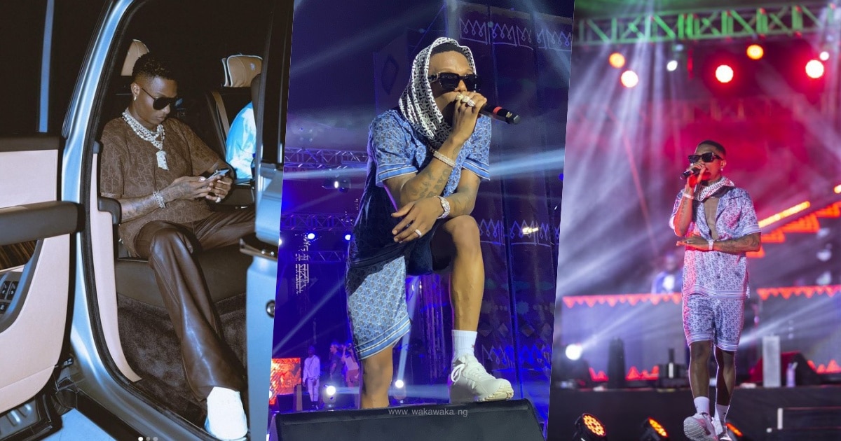 I'm so sorry for coming late – Wizkid apologizes at Afronation concert