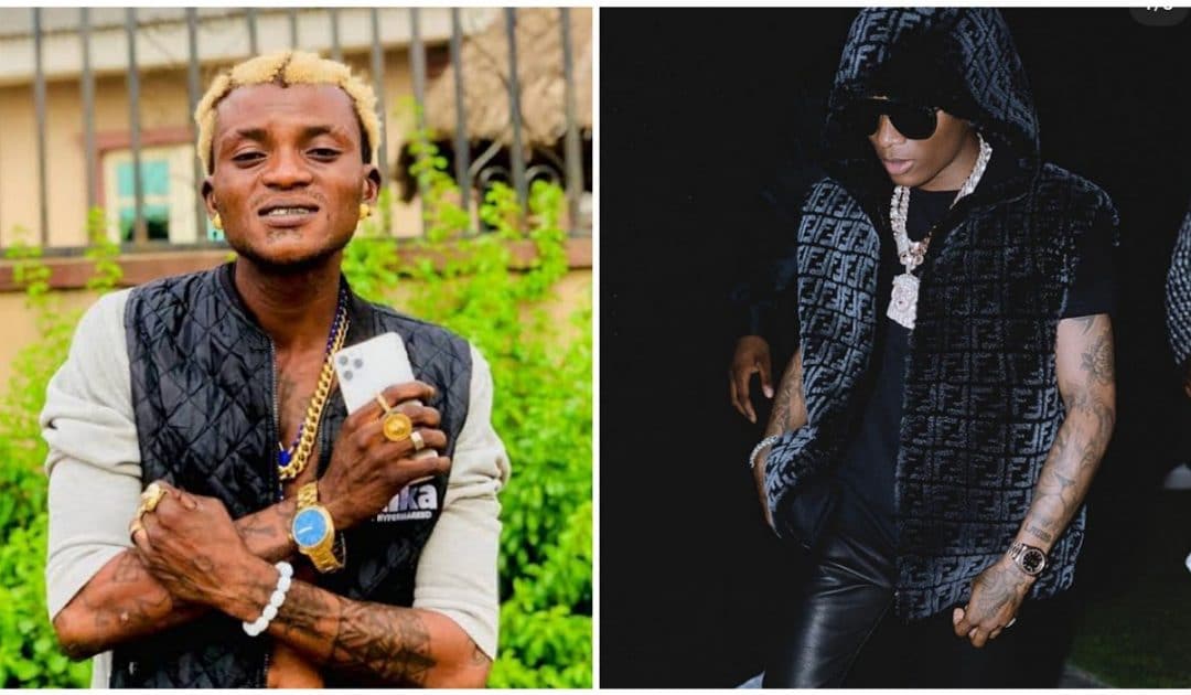 Portable publicly begs Wizkid