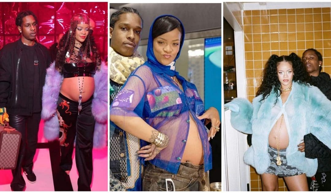 Rihannas Pregnancy style