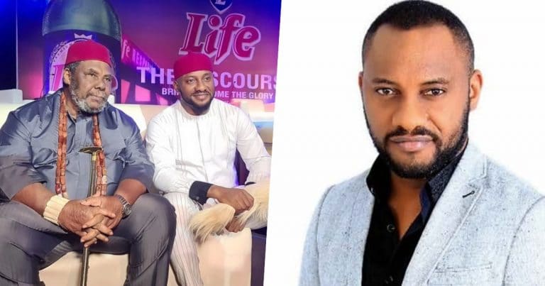 The most handsome 75yr old man alive – Yul Edochie celebrates dad's birthday