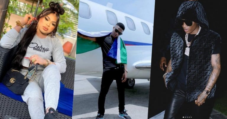 Wizkid bought a private jet without making noise – Bobrisky