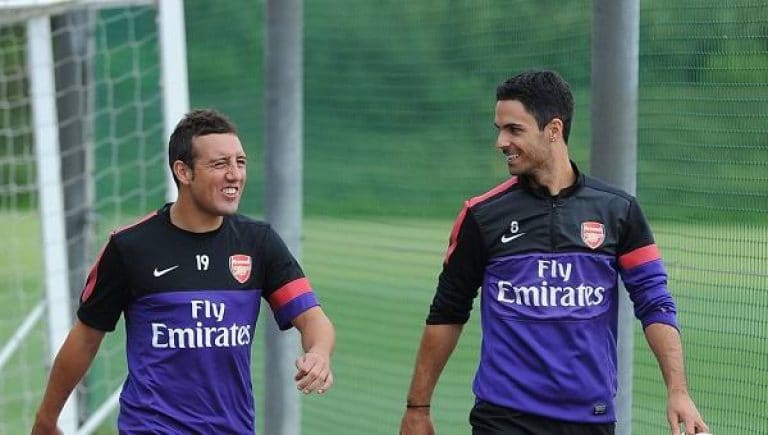 Arteta talks up Cazorla returning to Arsenal