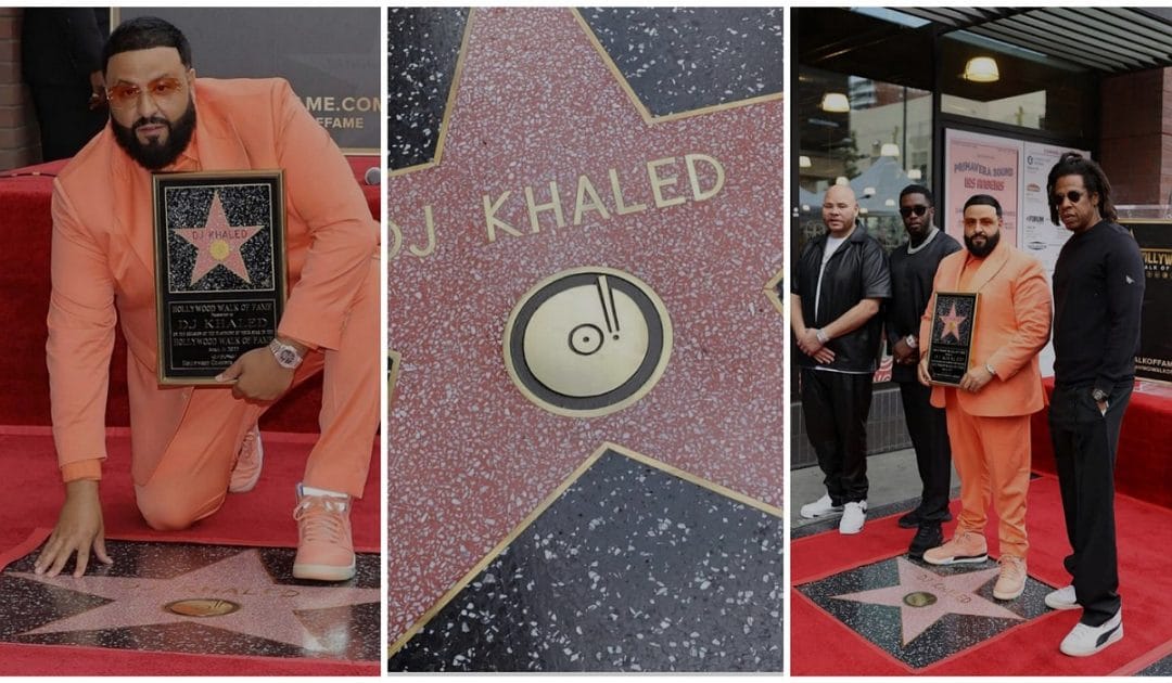 DJ Khale receives Hollywood walk of fame