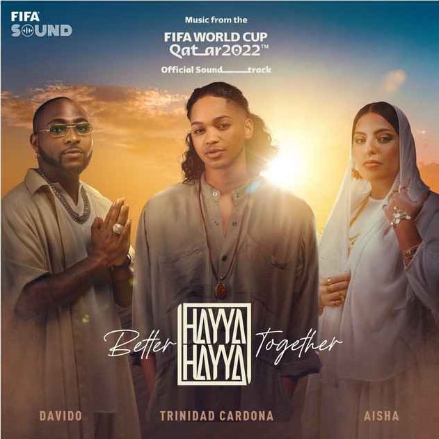 Davido features on Qatar 2022 FIFA World Cup official soundtrack