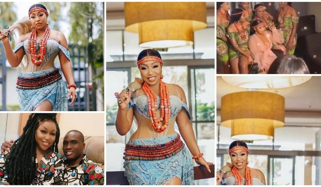 First photos from Rita Dominic traditional marriage