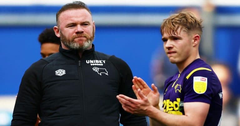 Wayne Rooney’s Derby County suffer relegation from Championship