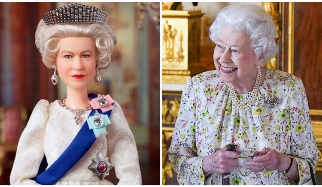 Queen Elizabeth Barbie doll