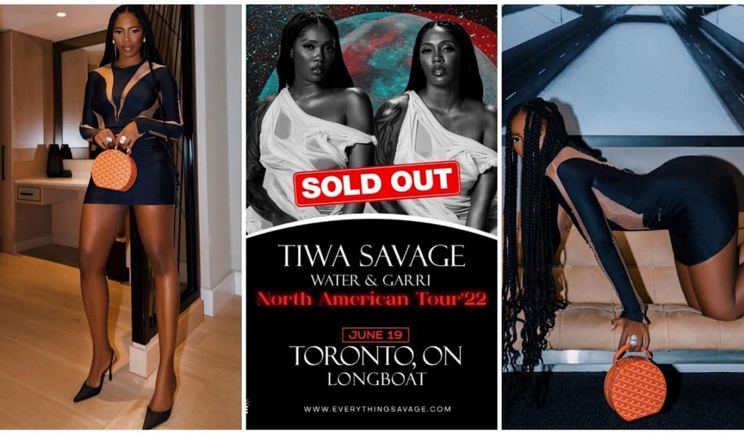 Tiwa Savage sells out