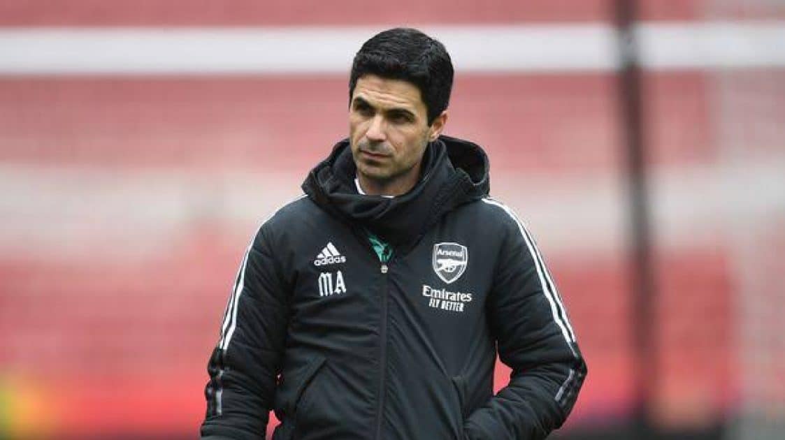 Mikel Arteta names Arsenal squad to play Crystal Palace