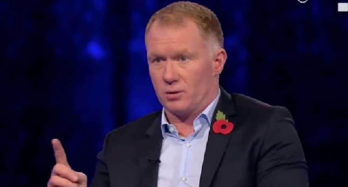 Paul Scholes reveals league position Man Utd will settle for