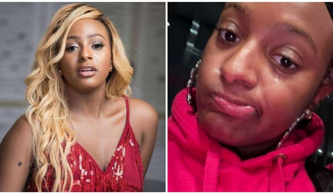 DJ Cuppy cries out