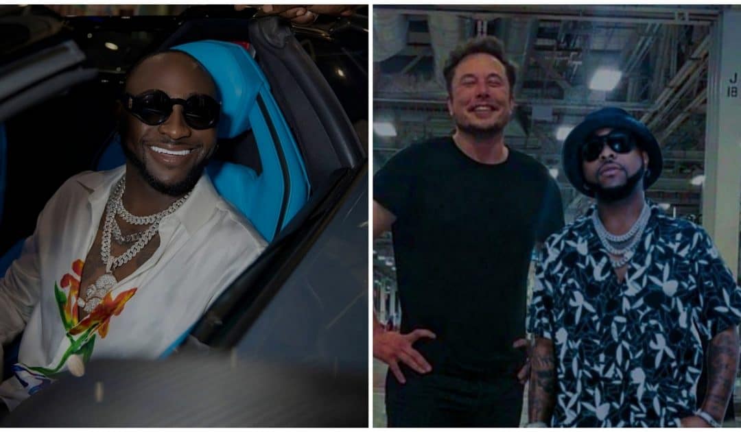 Davido and Elon Musk Photoshop photo