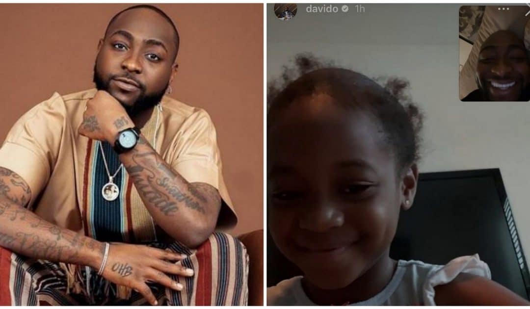 Davido calls daughter Hailey