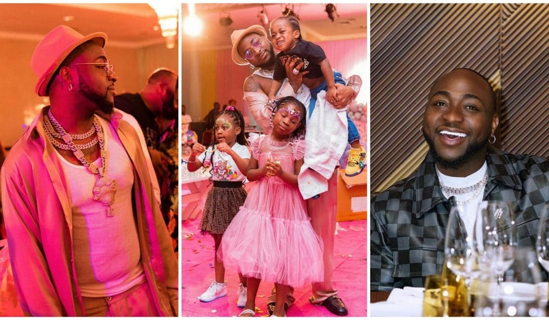 Davido loves his children