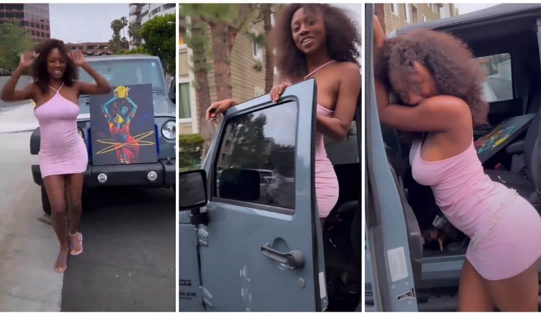 Korra Obidi splashes millions on G Wagon