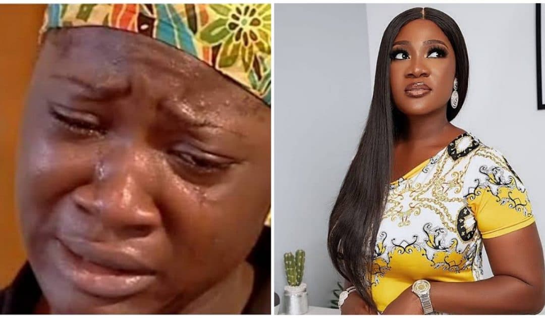 Mercy Johnson cries out