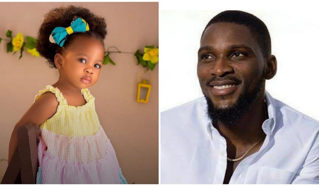 Tobi Bakre showers love on his niece