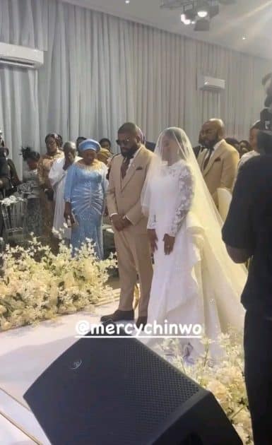 Mercy Chinwo's White wedding 
