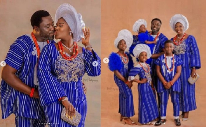 “I gat you forever" – Actress, Mercy Johnson’s husband, Prince Okojie tell her as they celebrates 11th traditional wedding anniversary (Photos)