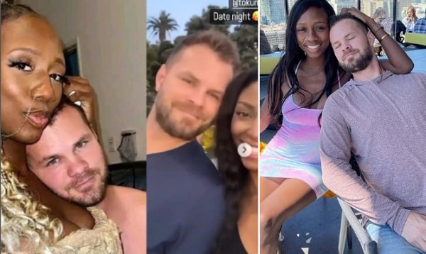 Korra Obidi’s Ex, Dean Steps Out On A Date With New Nigerian Lady, Days After Speaking About Remarriage (Video)