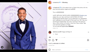 “You're a blessing to our generation” – Actress, Uche Elendu celebrates Pastor Jerry Eze on his 40th birthday (Photos)