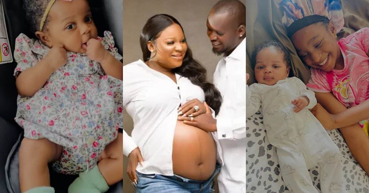 Bimbo Afolayan celebrates daughter at 3 months