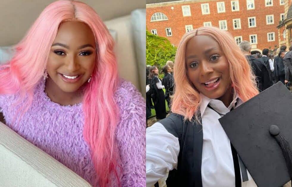 DJ Cuppy graduates from Oxford