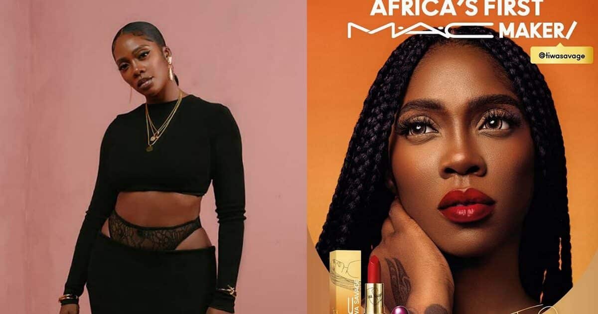 Tiwa Savage becomes brand ambassador for MAC lisptick