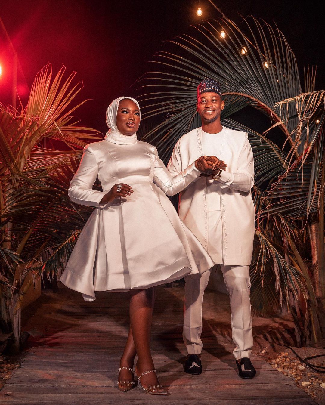 Lateef Adedimeji celebrates first wedding anniversary with wife