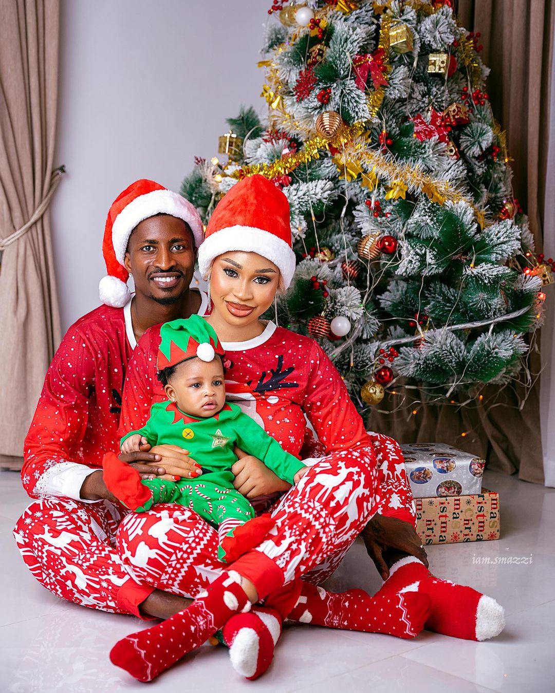 Yetunde Barnabas shares Christmas family photos 